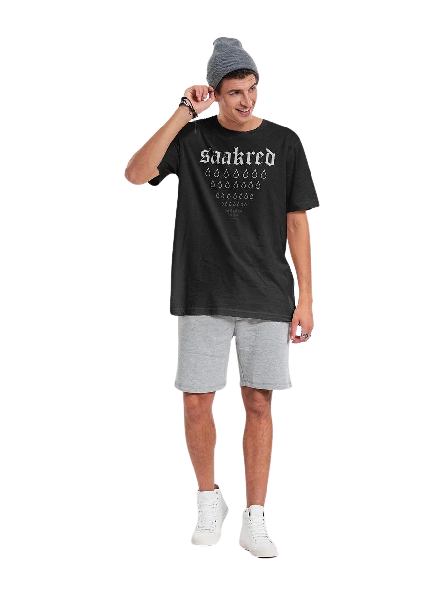 Saakred Tears Tee (black) soft-cotton product image (5)