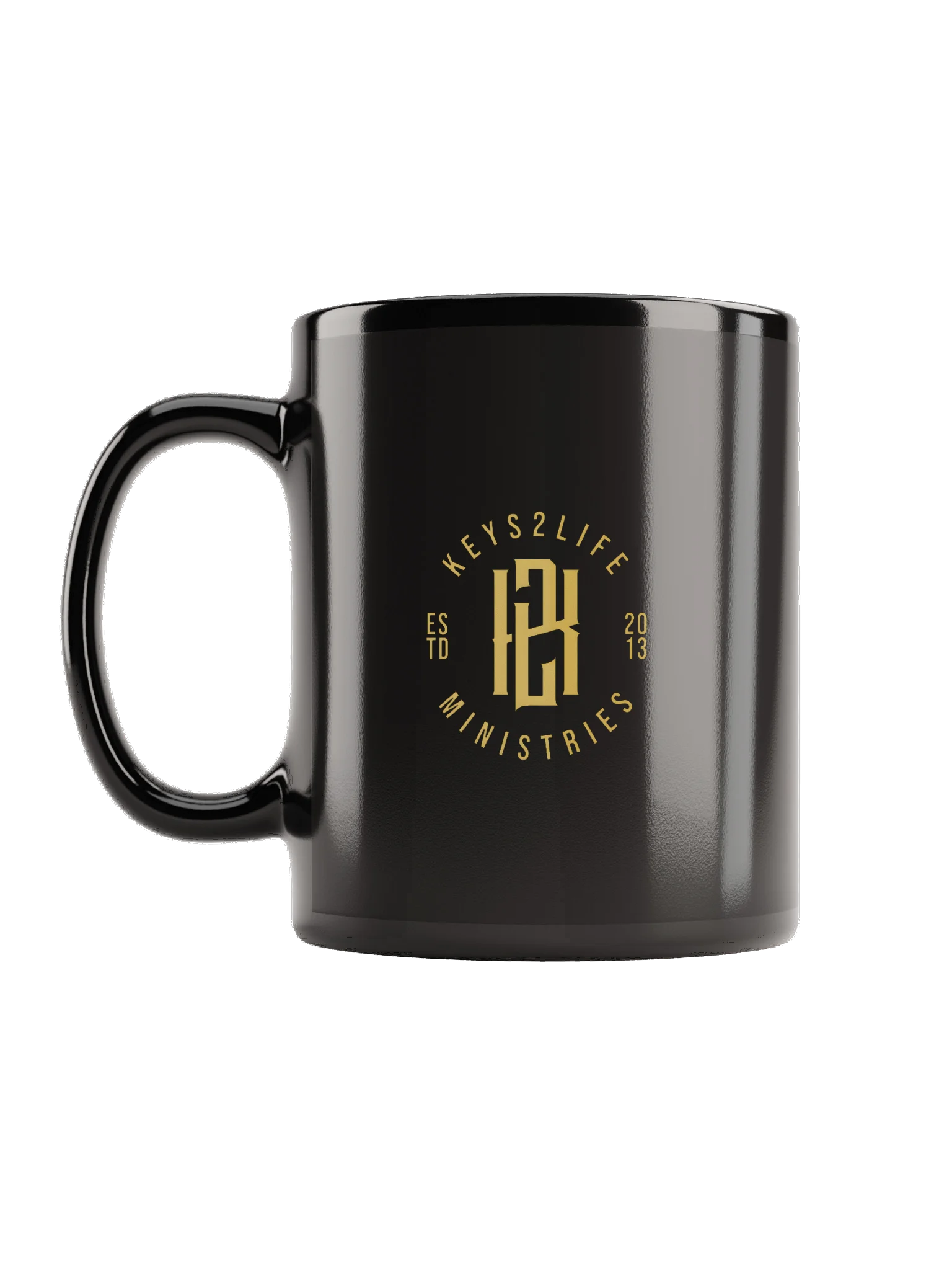 Keys2Life Ministries Gold Logo Mug product image (1)