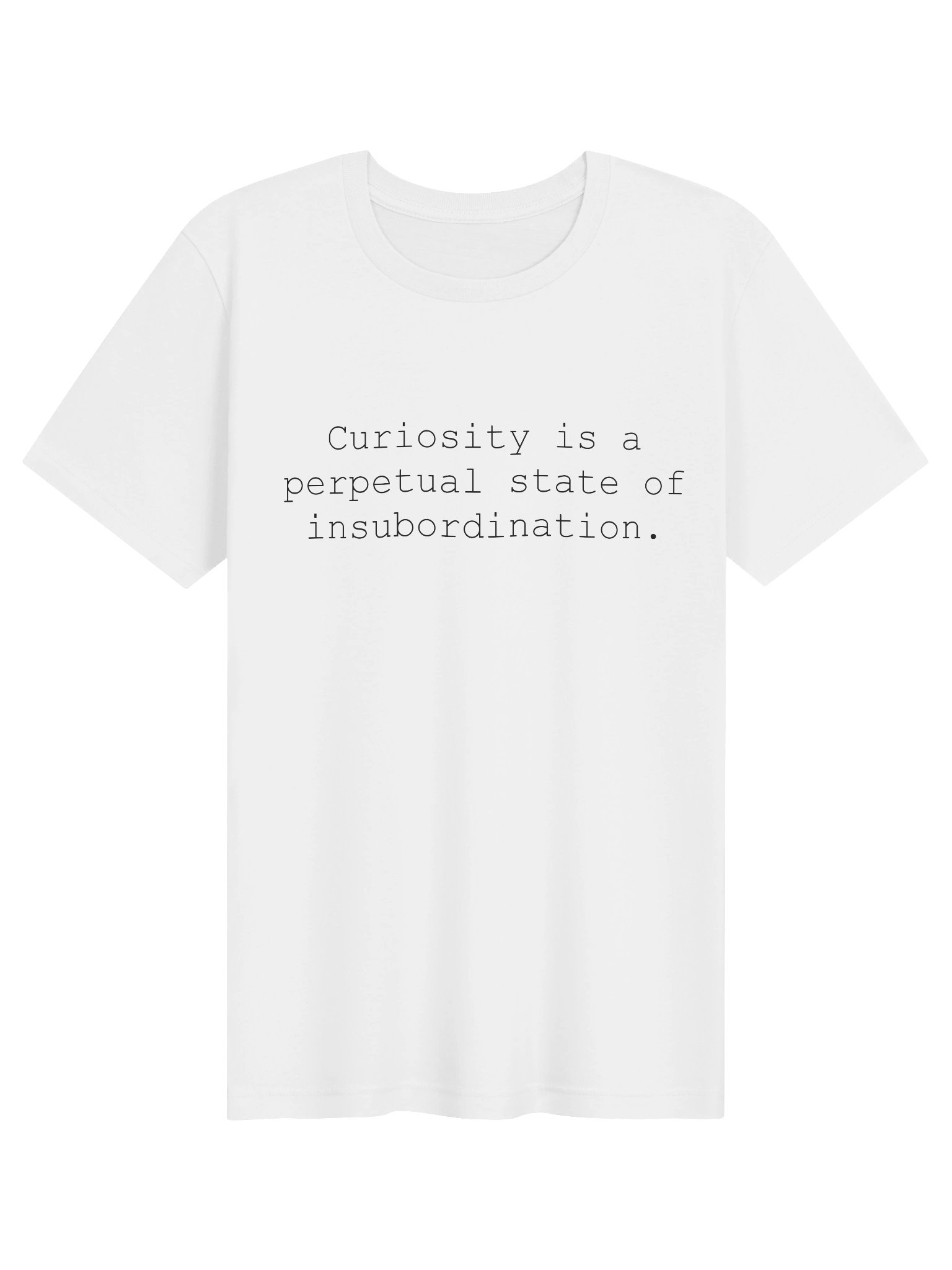 curiosity white tee product image (1)