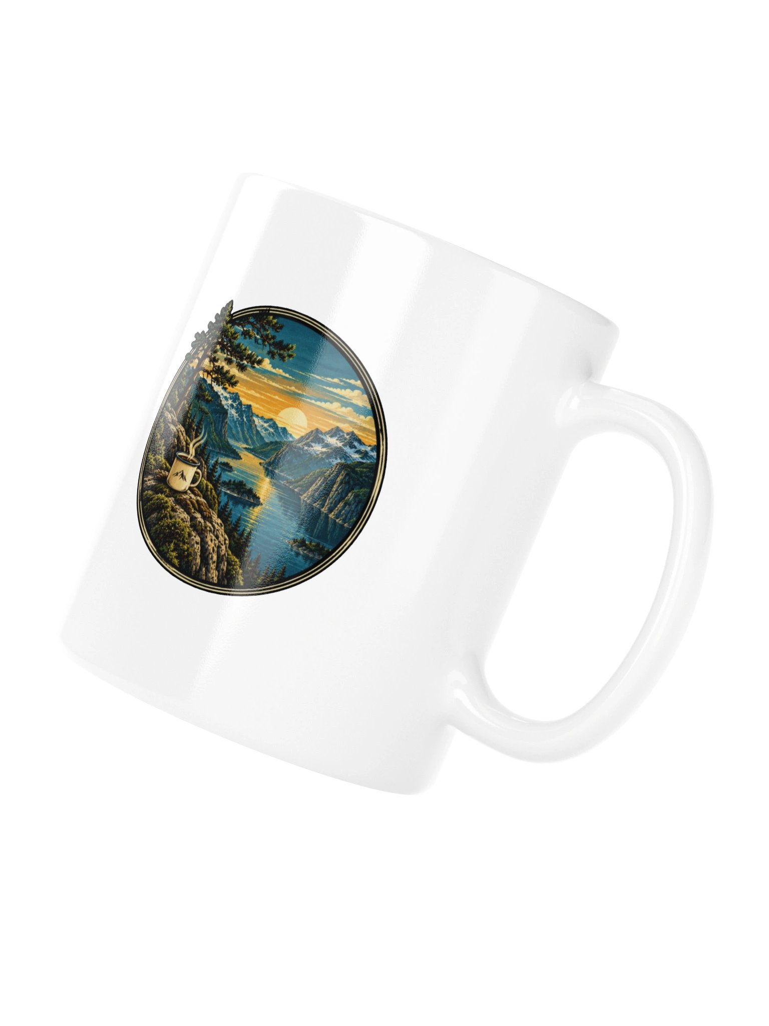 Mountain Sunrise – Coffee & Adventure Mug product image (11)
