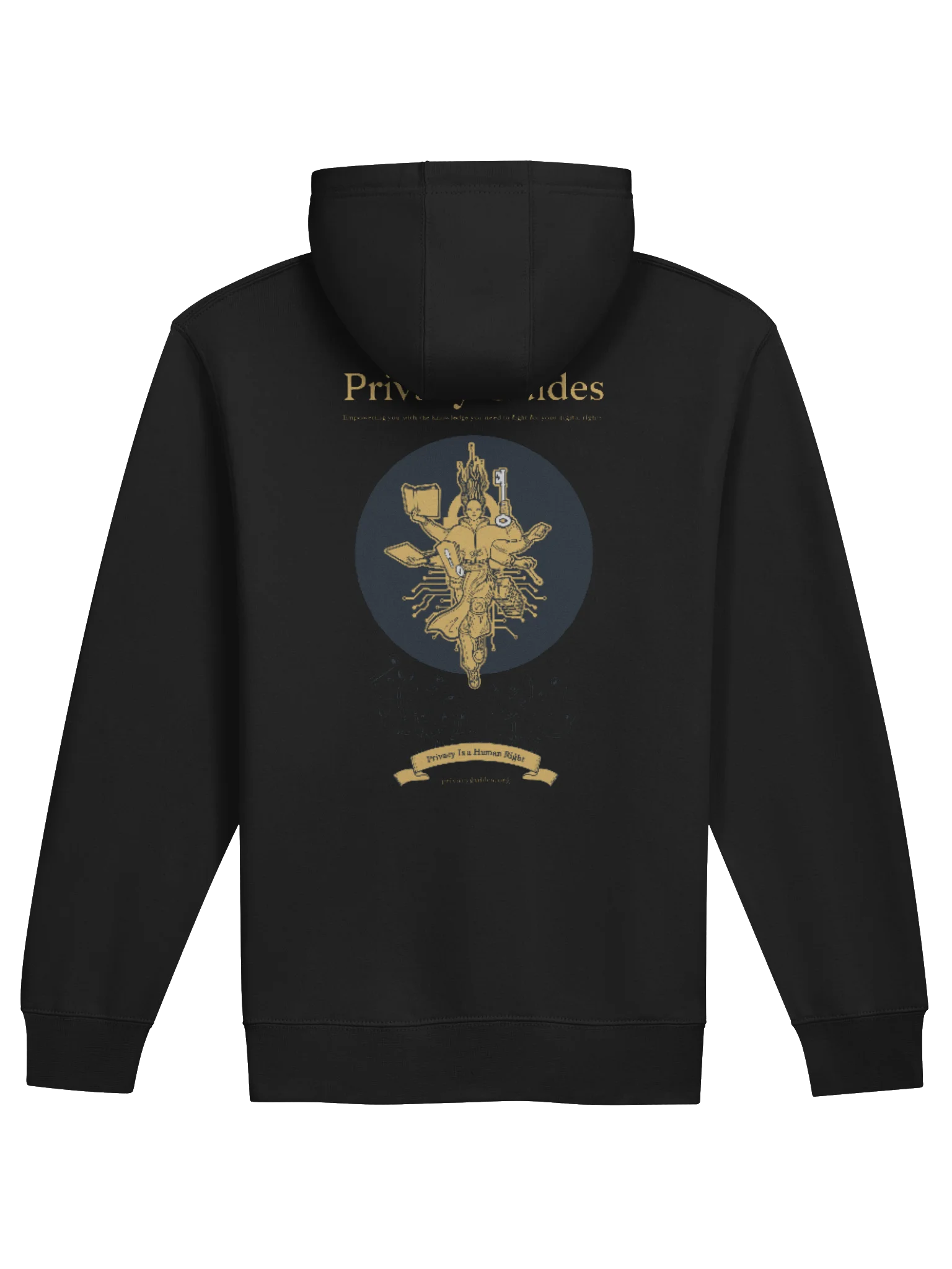 Defender of Privacy (Color Design) - Premium Zip Hoodie product image (2)