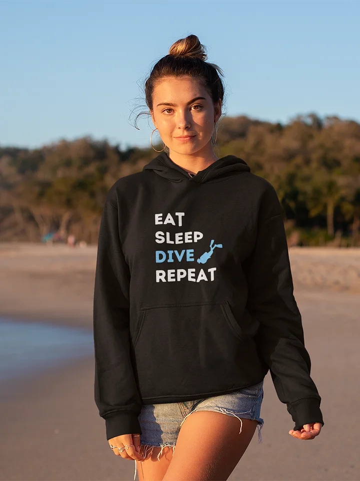 Eat Sleep Dive Repeat Hoodie product image (1)