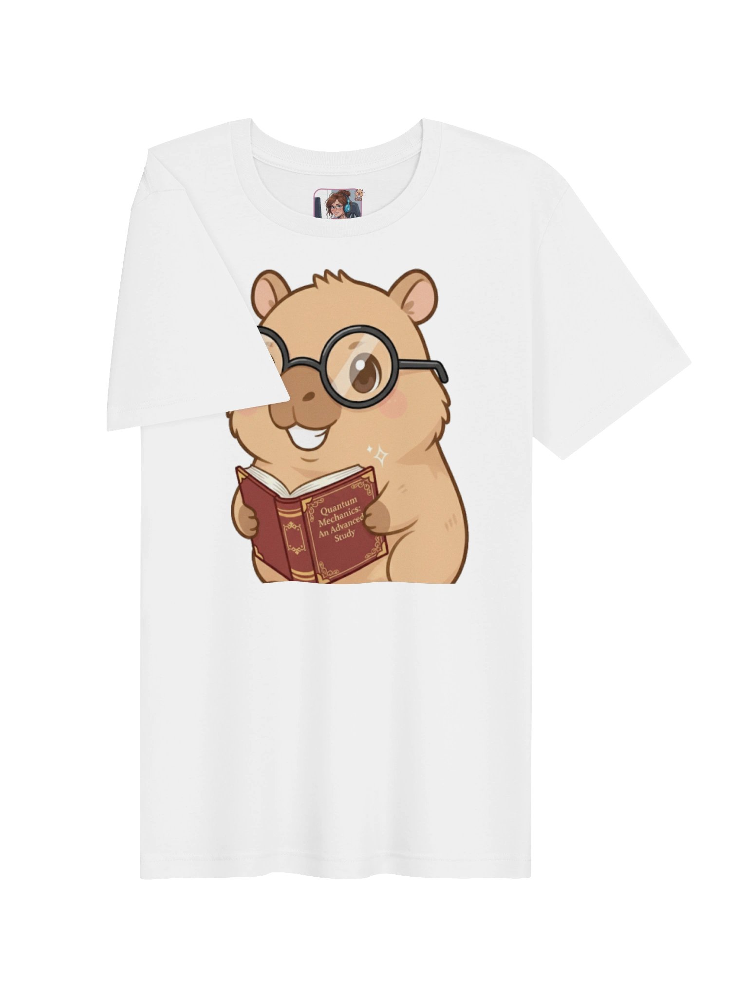 Reading Capy T-Shirt product image (3)