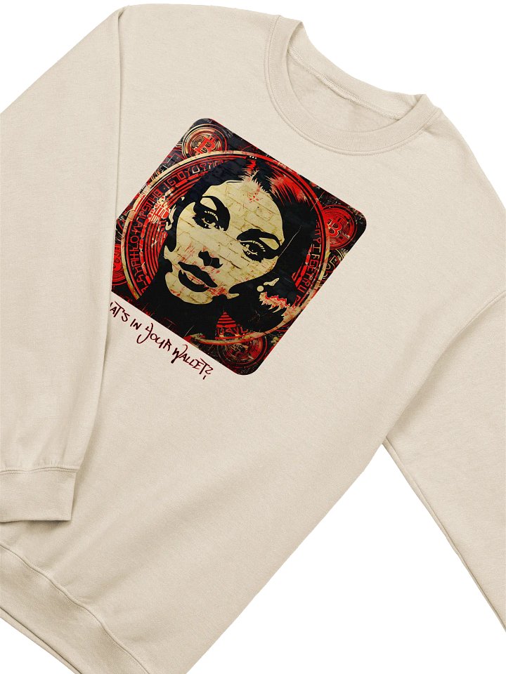 Bitcoin Queen Graphic Sweatshirt product image (2)
