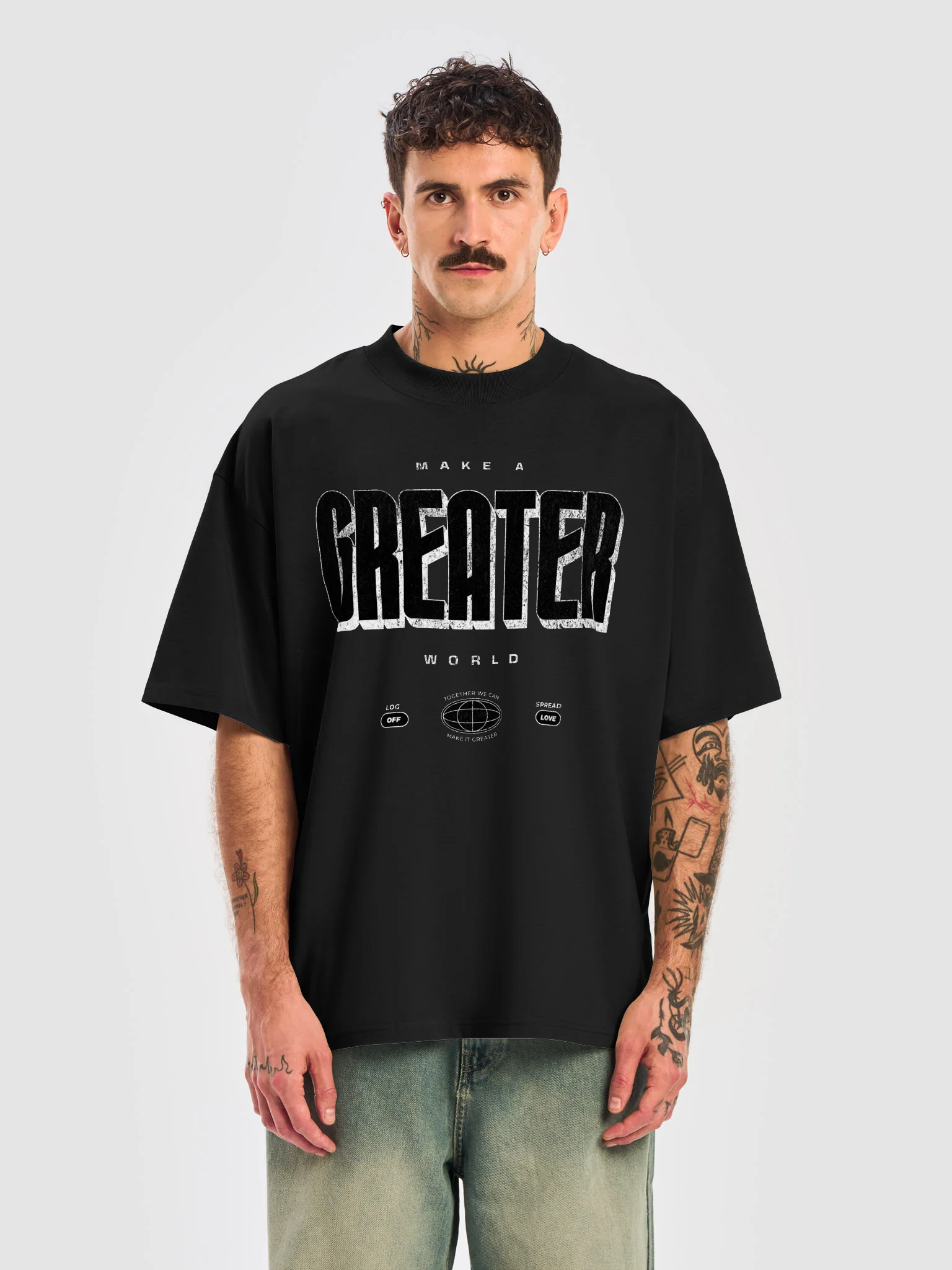 Make a greater world. Shirt product image (3)