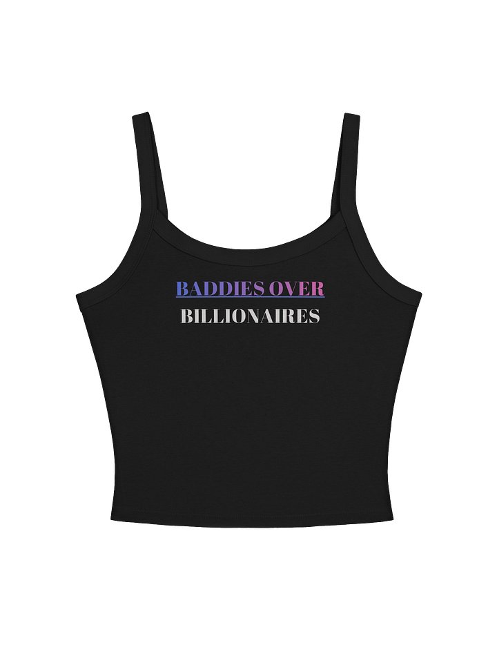 BADDIES OVER BILLIONAIRES UNISEX CROPPED TANK product image (1)
