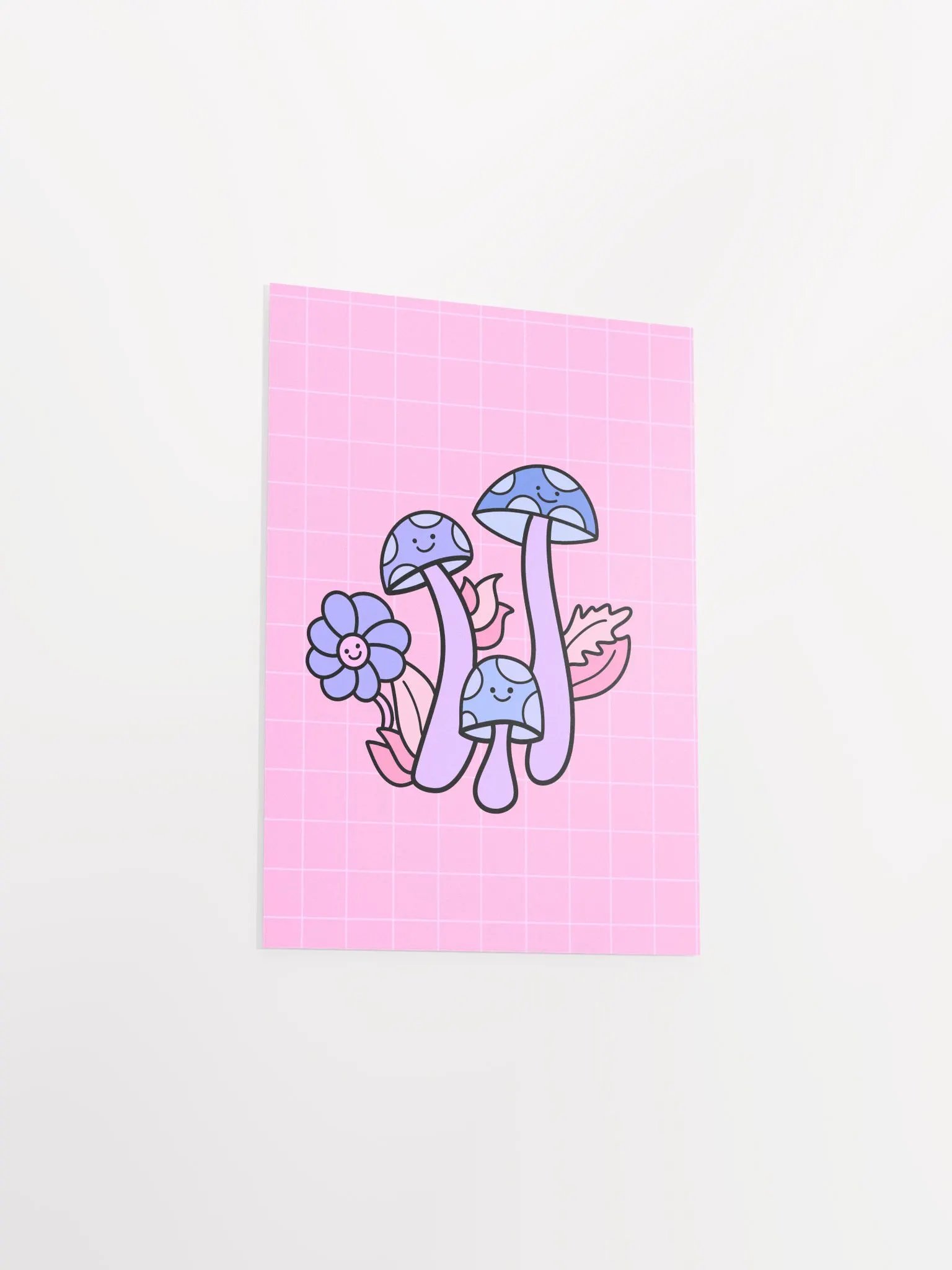 Pinky Mushrooms Prints product image (3)