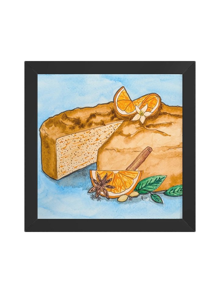 Orange Chai Cake (Framed) product image (2)