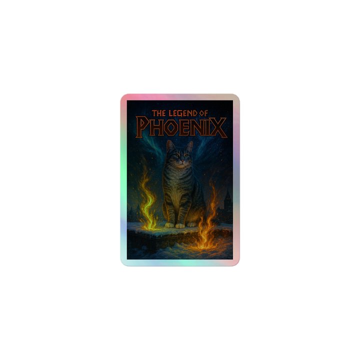 The Legend of Phoenix – Official Album Sticker holographic product image (1)