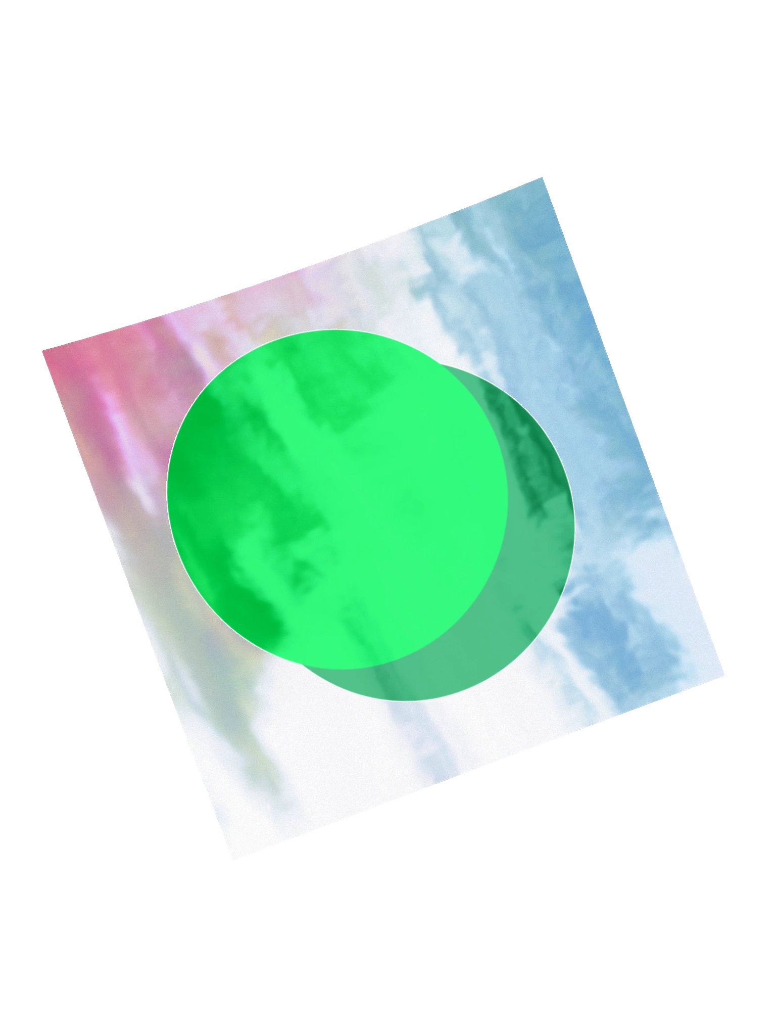 HOLO ZURC Sticker WHITE; Kiss-cut, Blank product image (14)