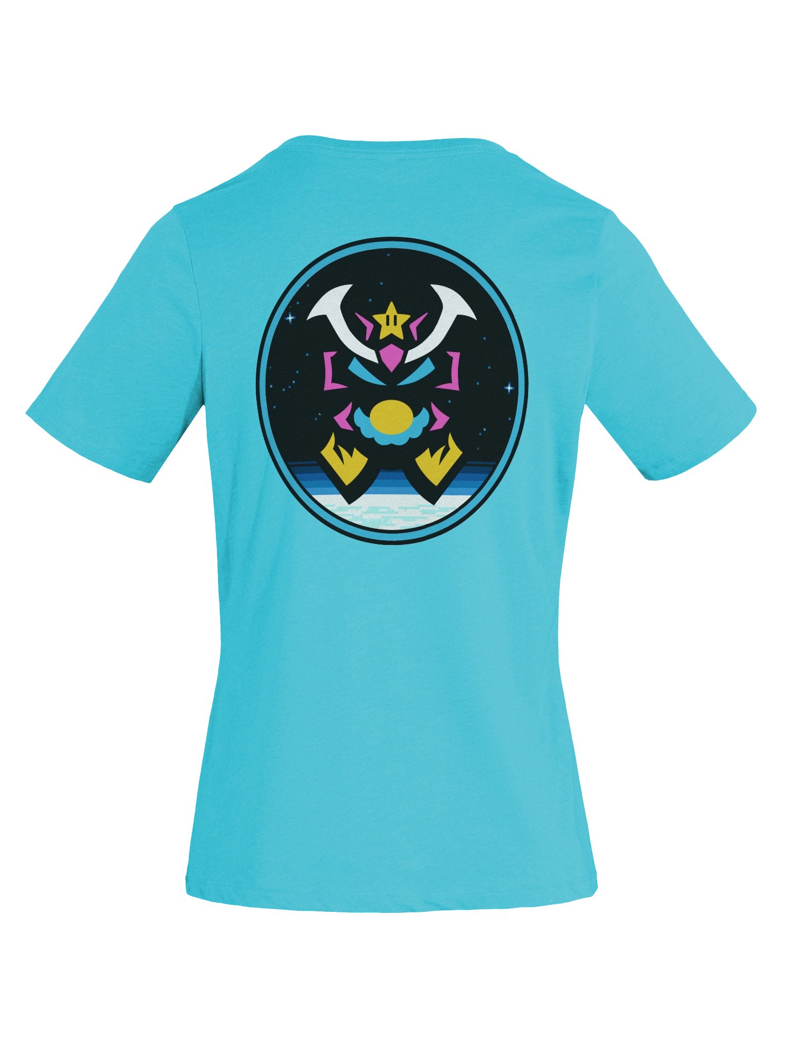 Women's Relaxed Fit Dojo V-Neck (Turquoise) product image (8)