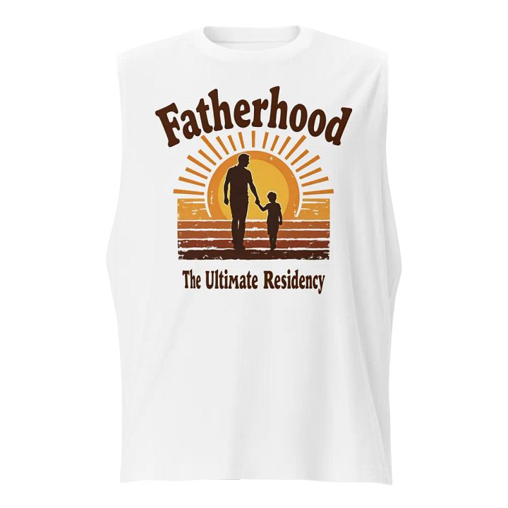 Radiant Fatherhood Sunset Muscle Tank product image (1)