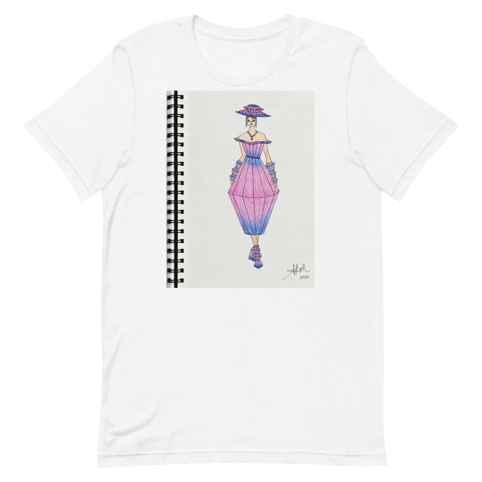 AK’s Gemstone Elegance Fashion Design T-Shirt product image (2)