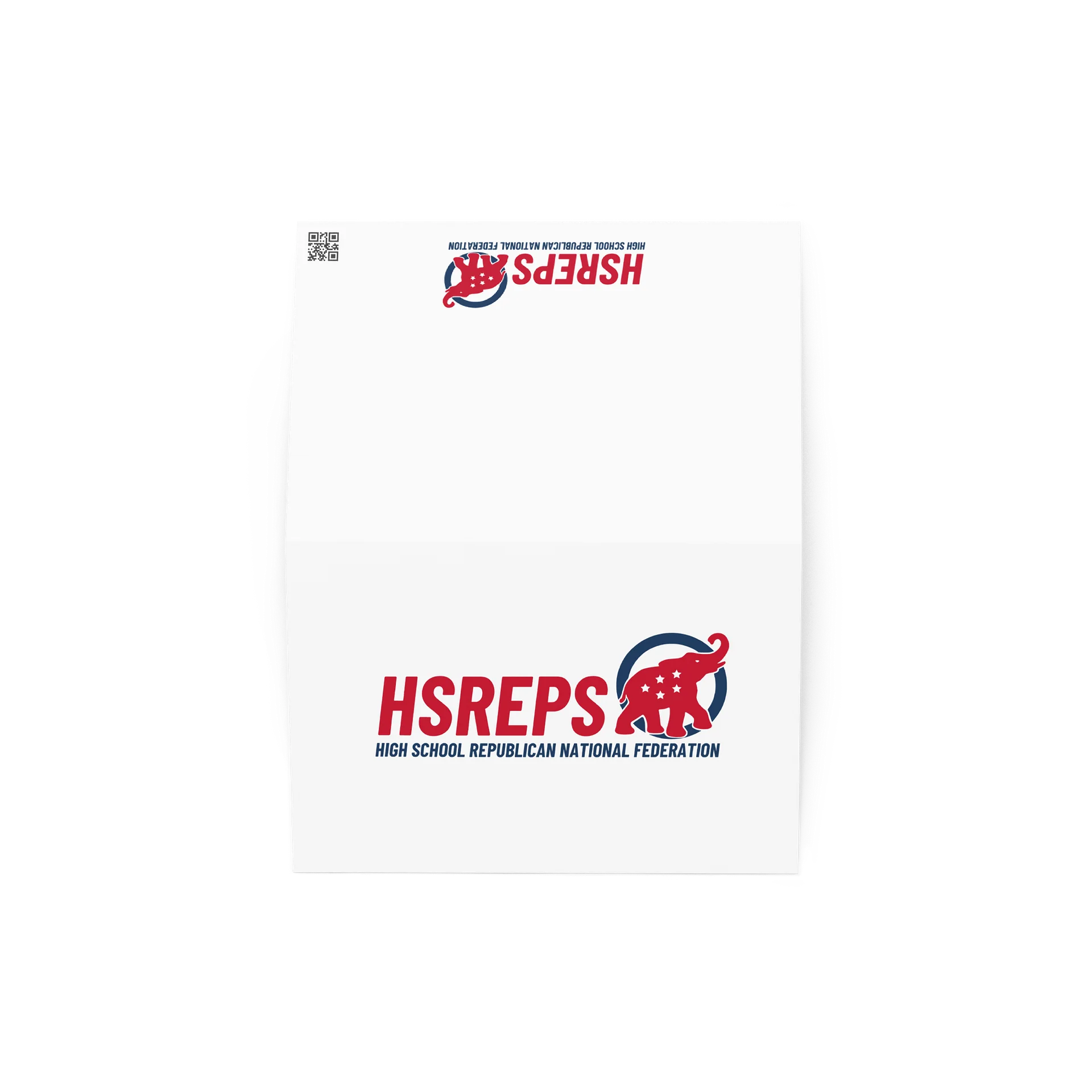 HSREPS Elephant Logo Greeting Card product image (4)