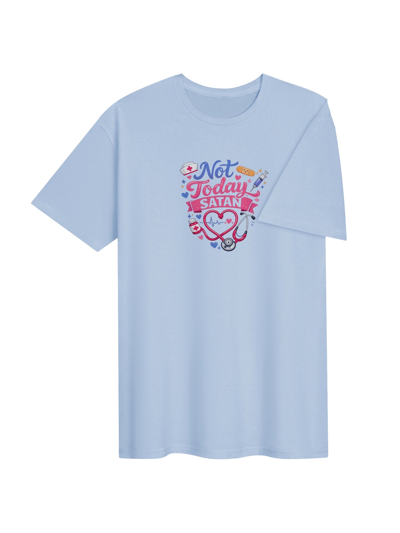 Nt Today Satan Nurse Unisex Soft T product image (14)