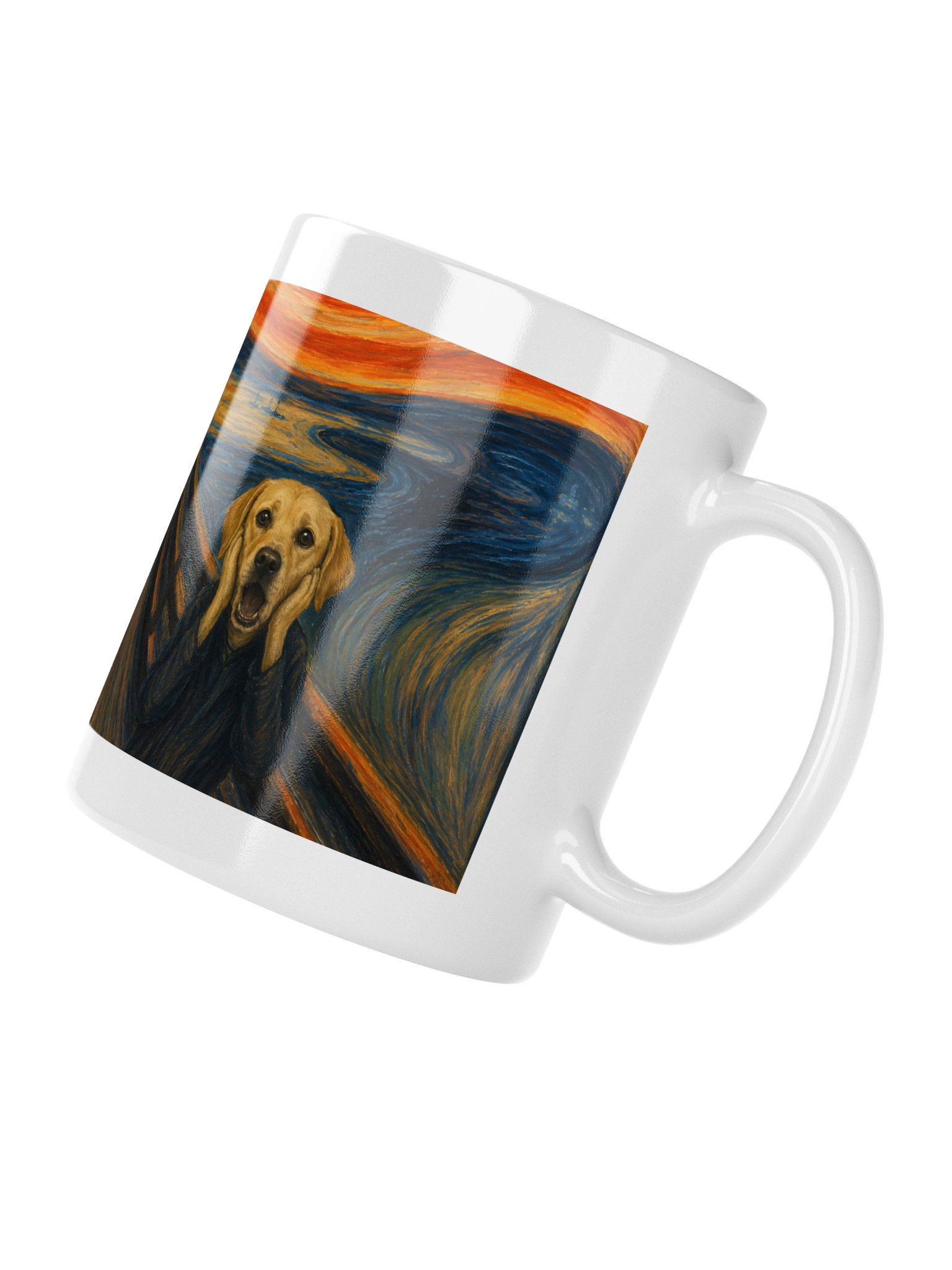 Labrador Retriever The Scream Mug product image (4)