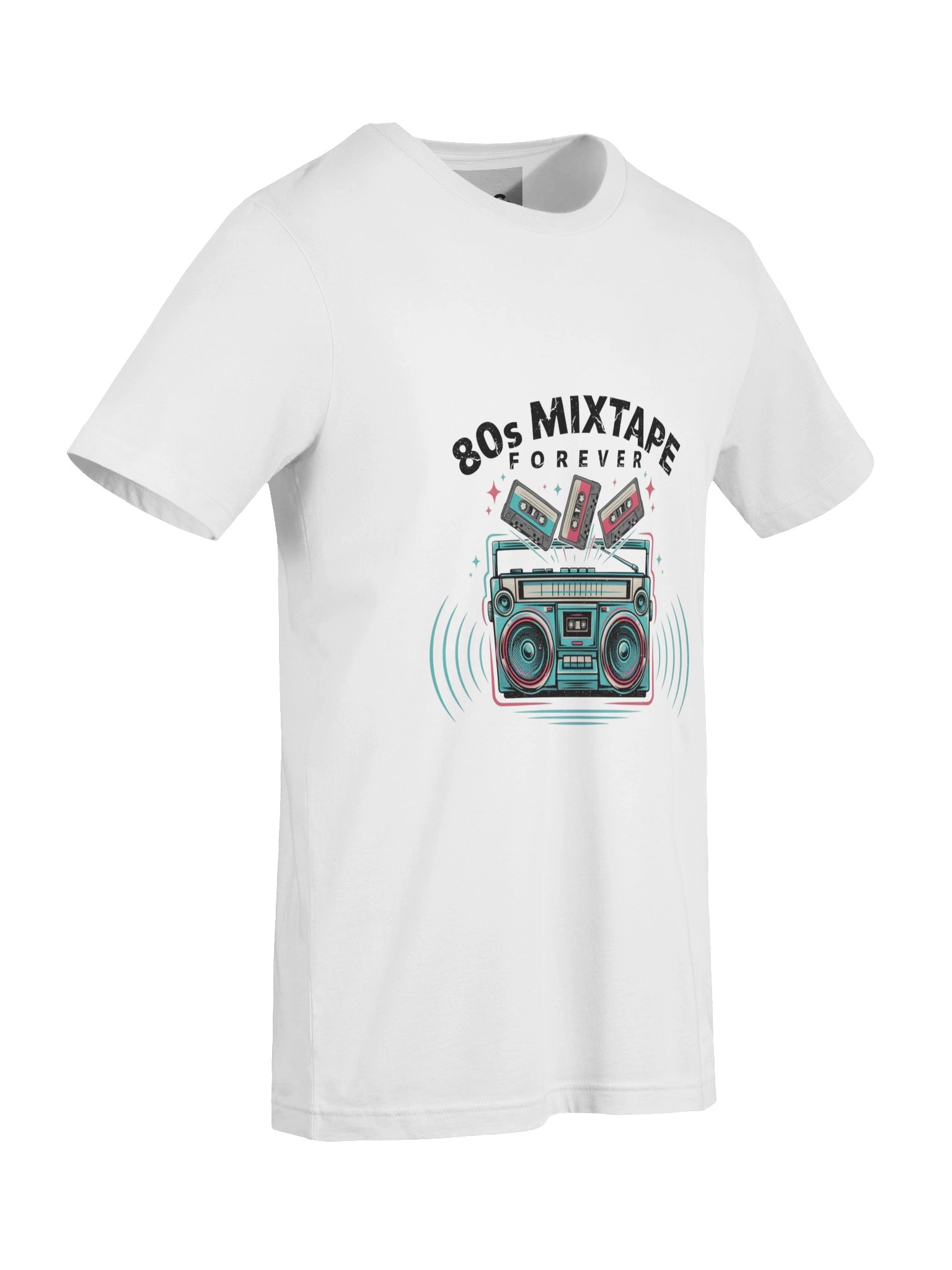 80s Mixtape Forever Retro Boombox Tee product image (27)