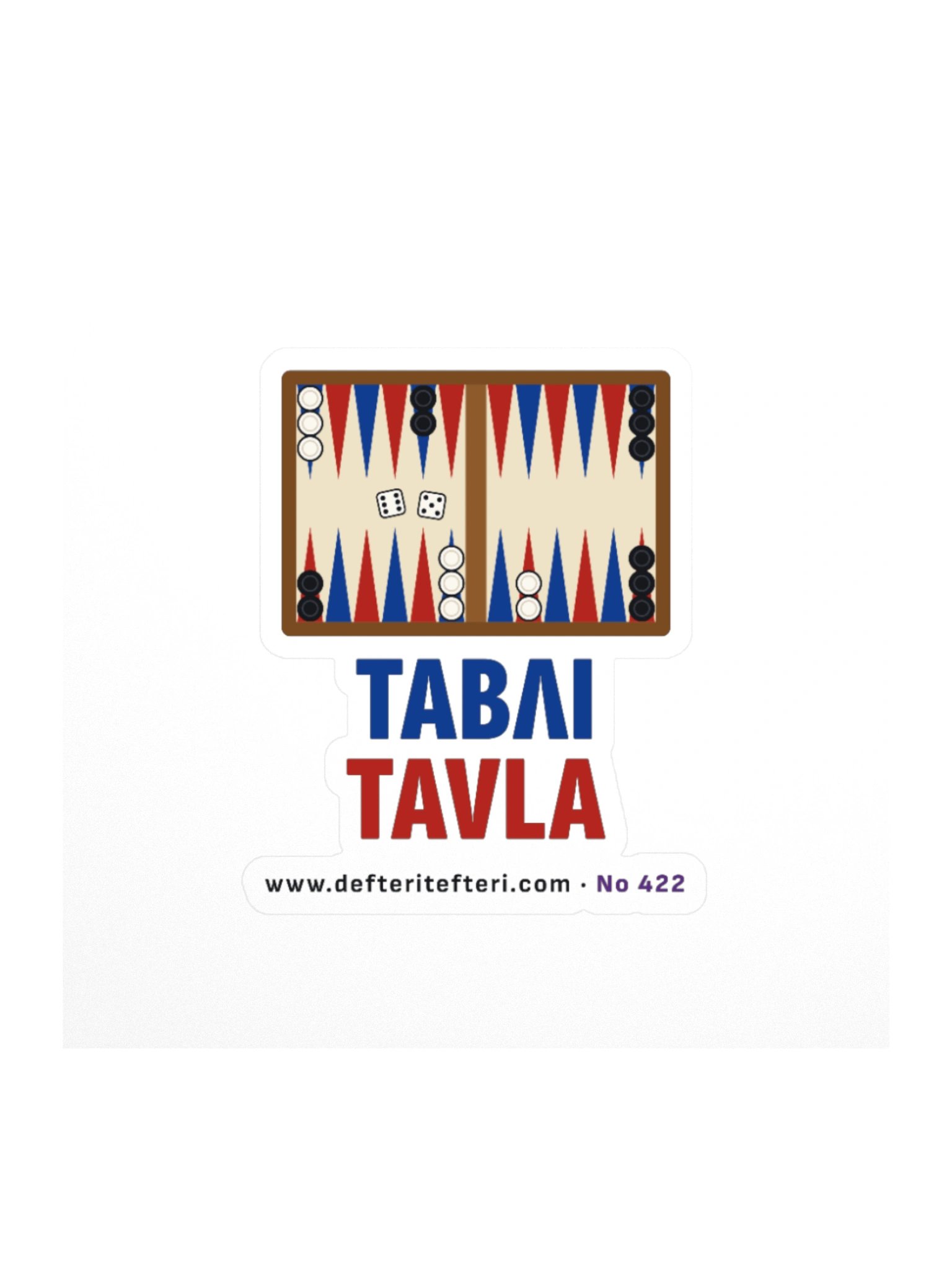 Tavla Sticker product image (2)