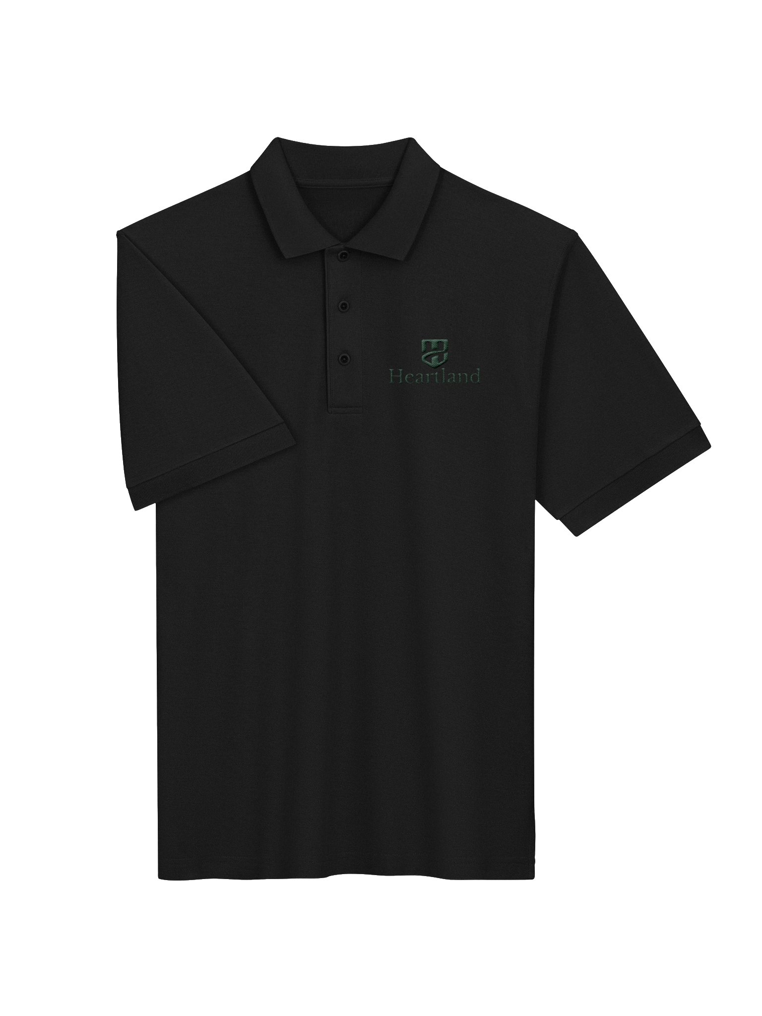 Heartland Green Logo Polo product image (10)