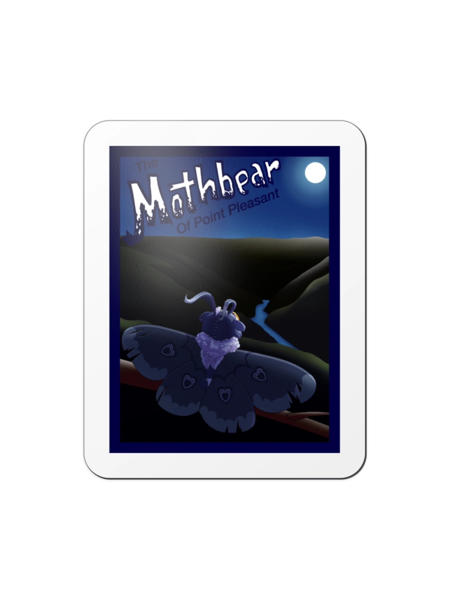 Anxiety Bear MothBear Movie Magnet product image (1)