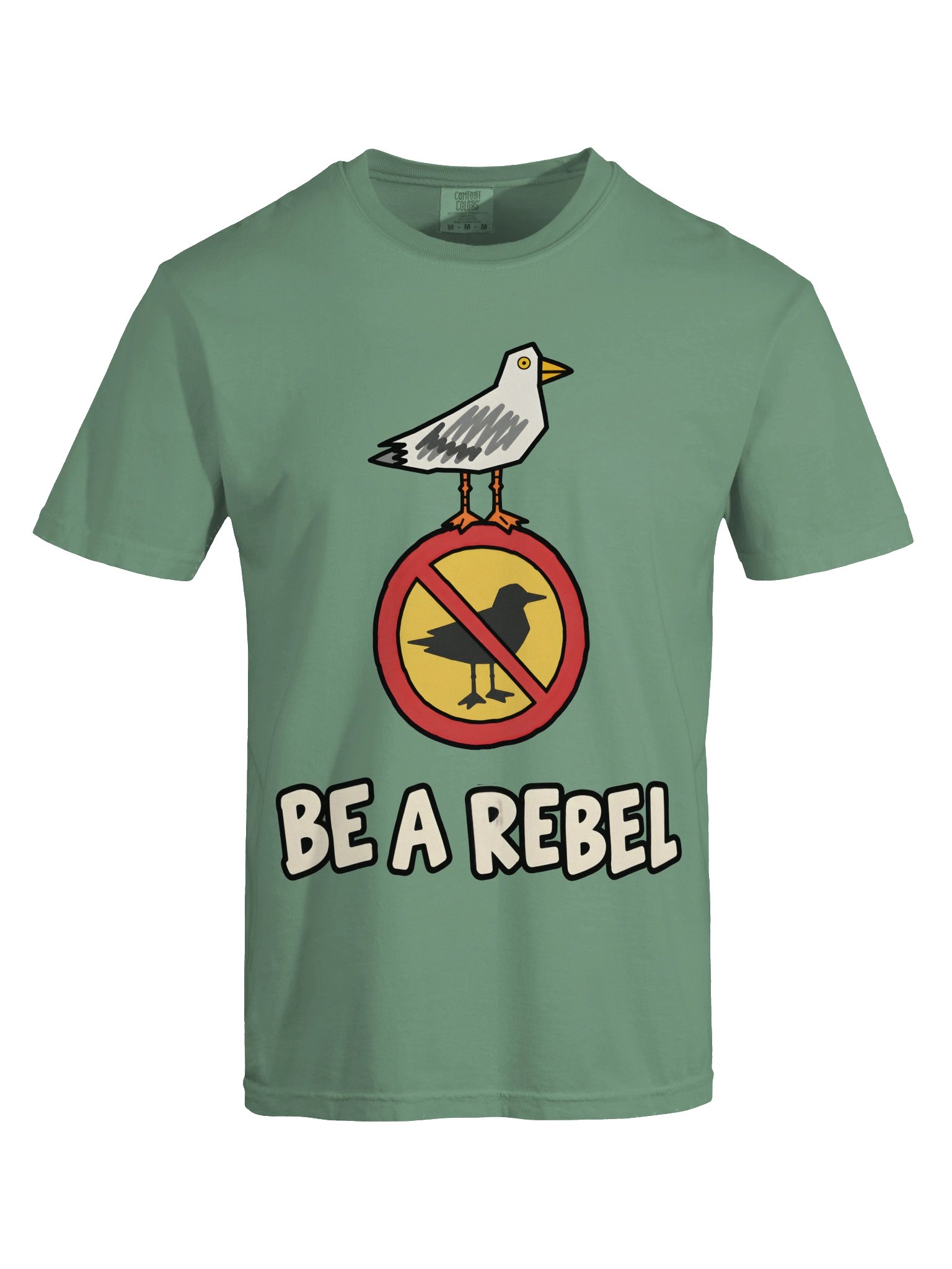 Be a Rebel Heavyweight Vintage Graphic Tee product image (5)