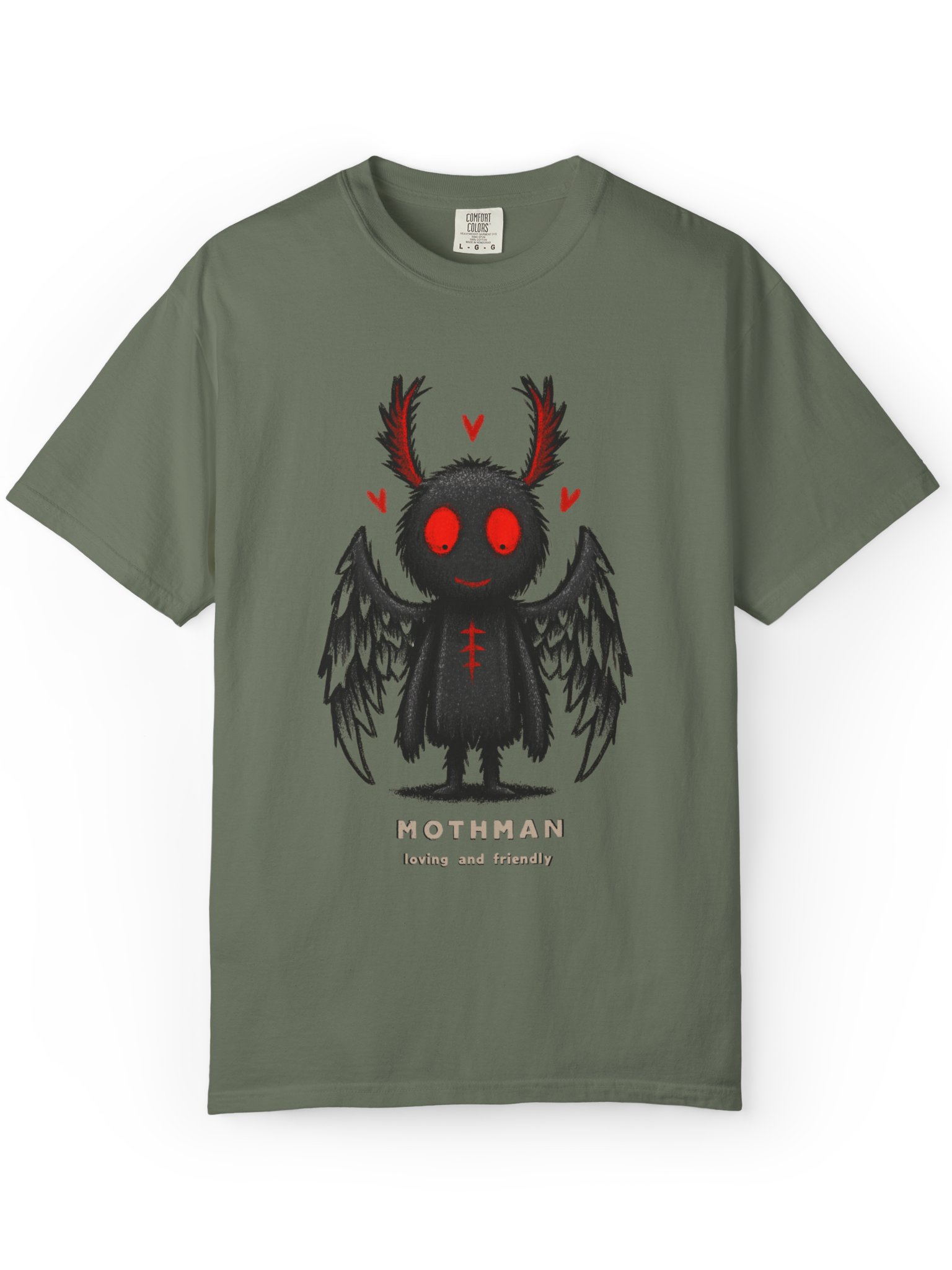Mothman Shirt Cute Cryptid Tee product image (131)