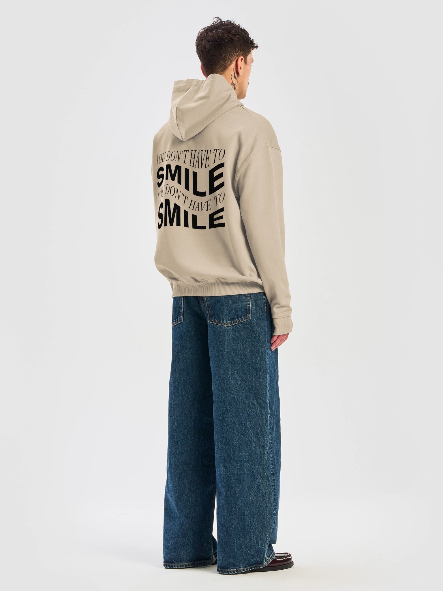 SMILE French Terry Hoodie product image (8)