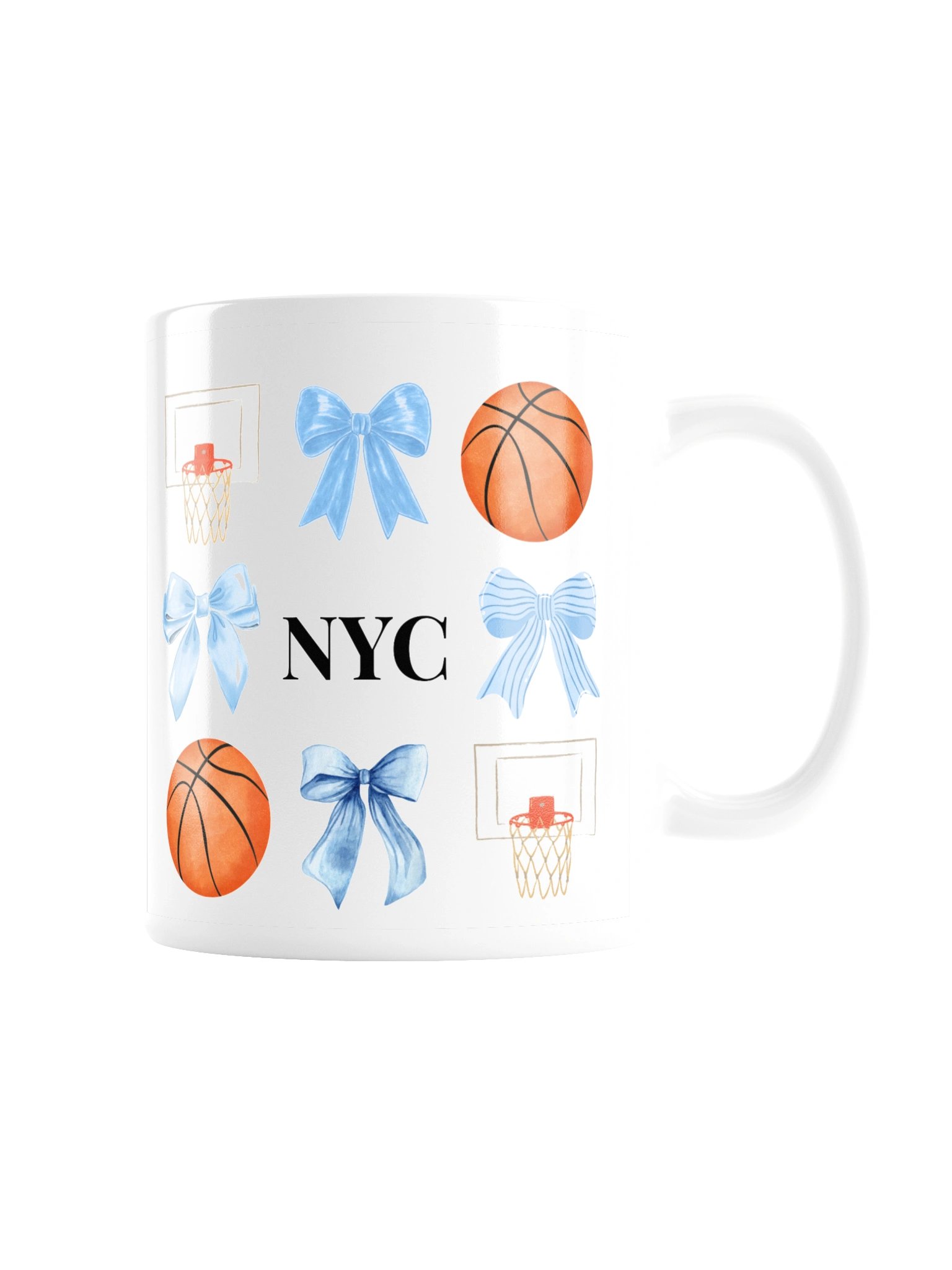 Basketballs & Bows Mugs product image (3)