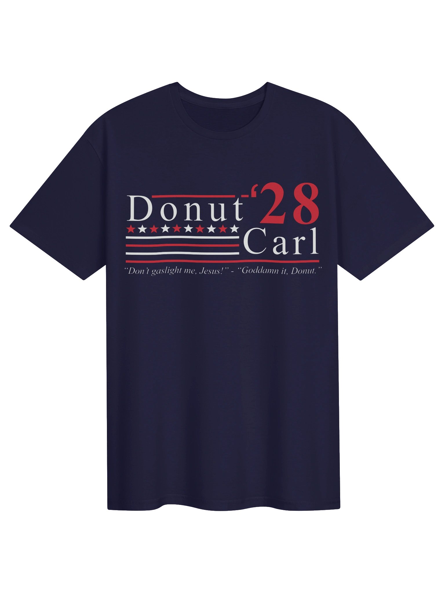 Donut for Pres '28 - Dungeon Crawler Cawl T-shirt product image (1)
