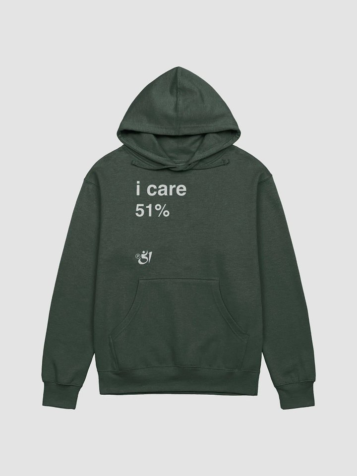 I care 51% hoodie product image (1)