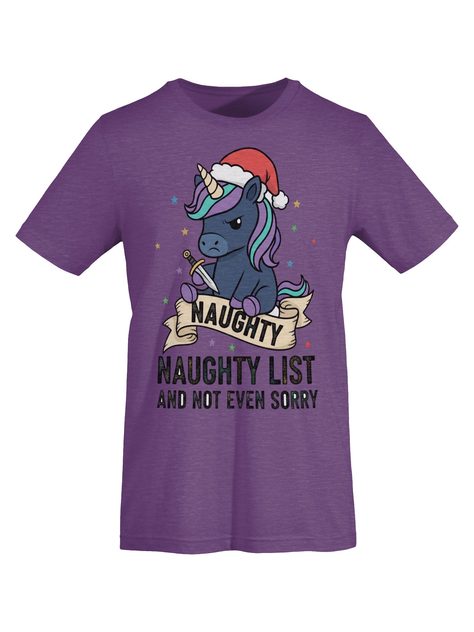 Naughty List and Not Even Sorry Tee product image (5)