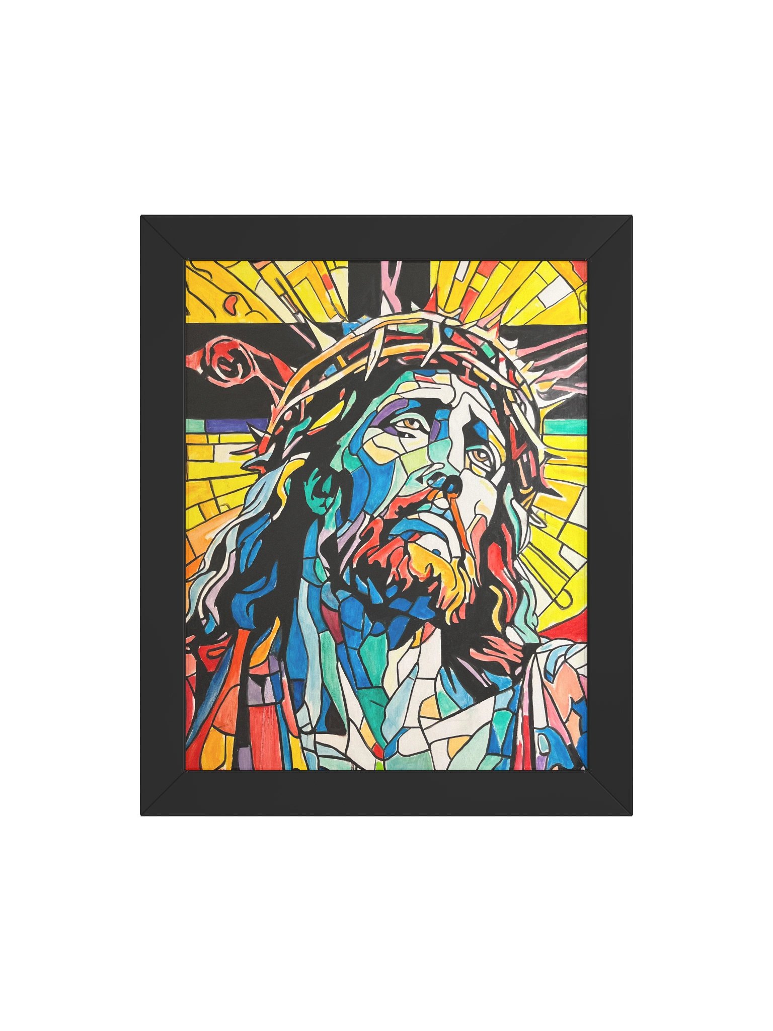 Jesus Christ by Warren Willowdale (Framed High-Quality Matte Fine Art Print) product image (4)