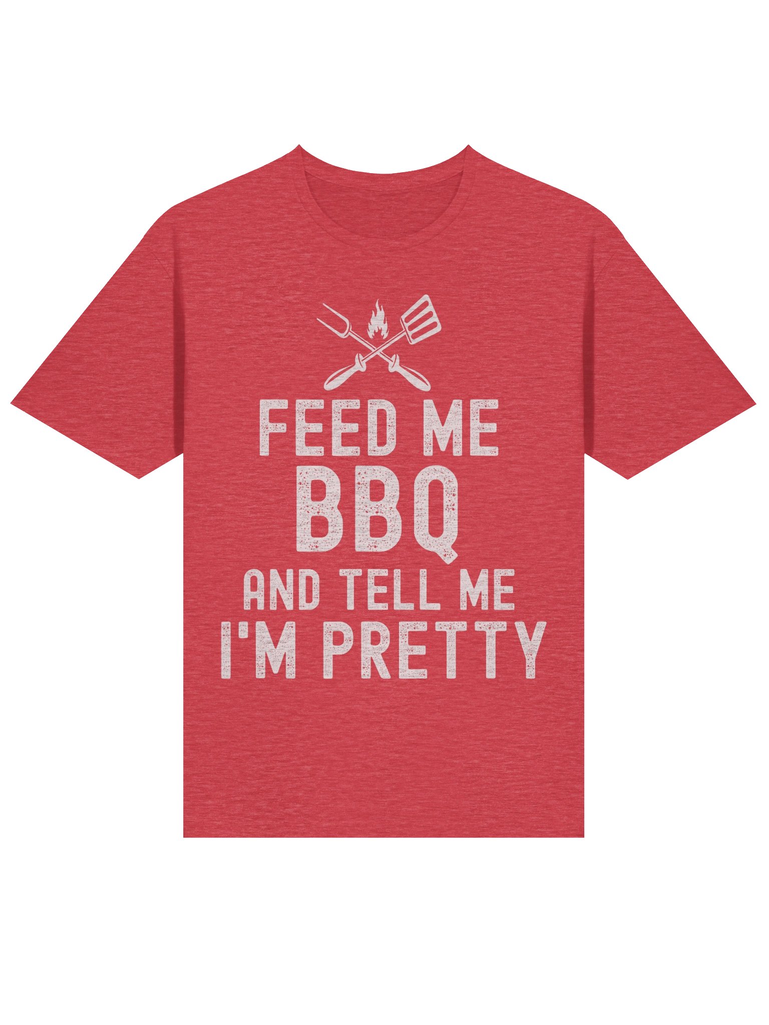 Feed Me BBQ and Tell Me I’m Pretty – Gildan Softstyle Unisex T-Shirt product image (2)