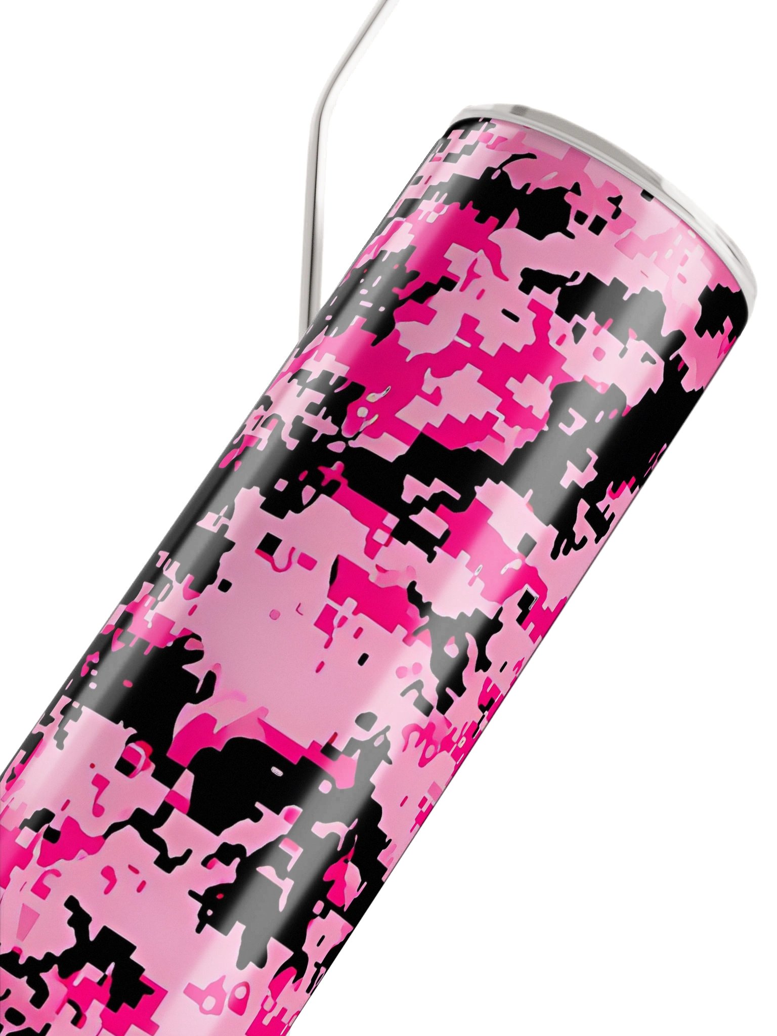 Pixel Pink Camo Stainless Tumbler product image (4)