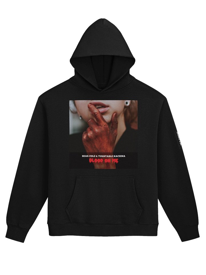 Bear Cole & Turntable Kachina - Blood on Me Cover Unisex Hoodie product image (1)