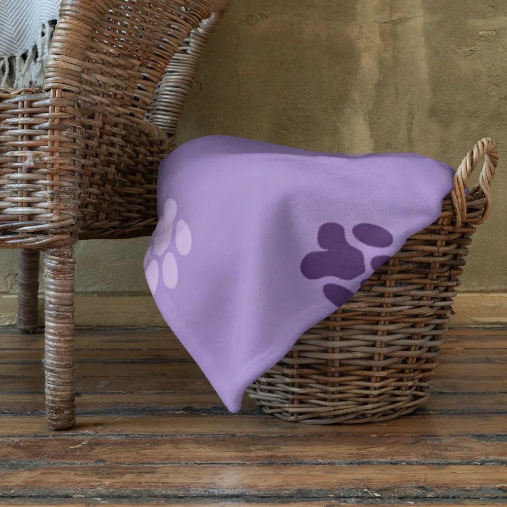 Paw Print Blanket product image (6)