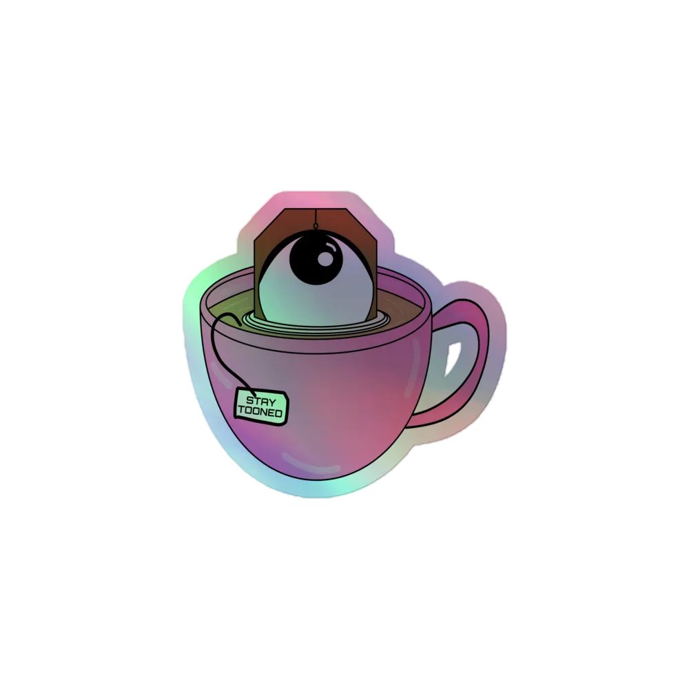 IT Holographic Vinyl Sticker product image (1)
