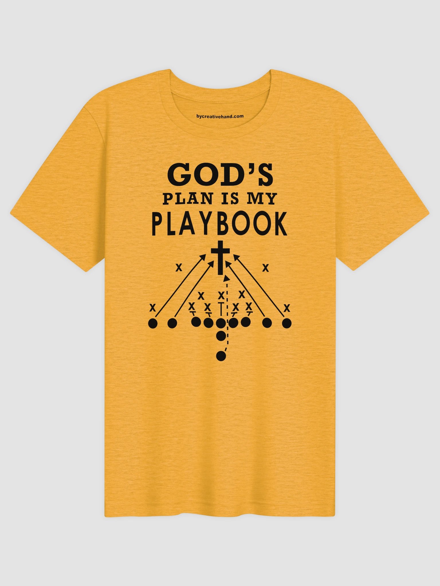 God's Plan is my Playbook (26) T-Shirt product image (1)