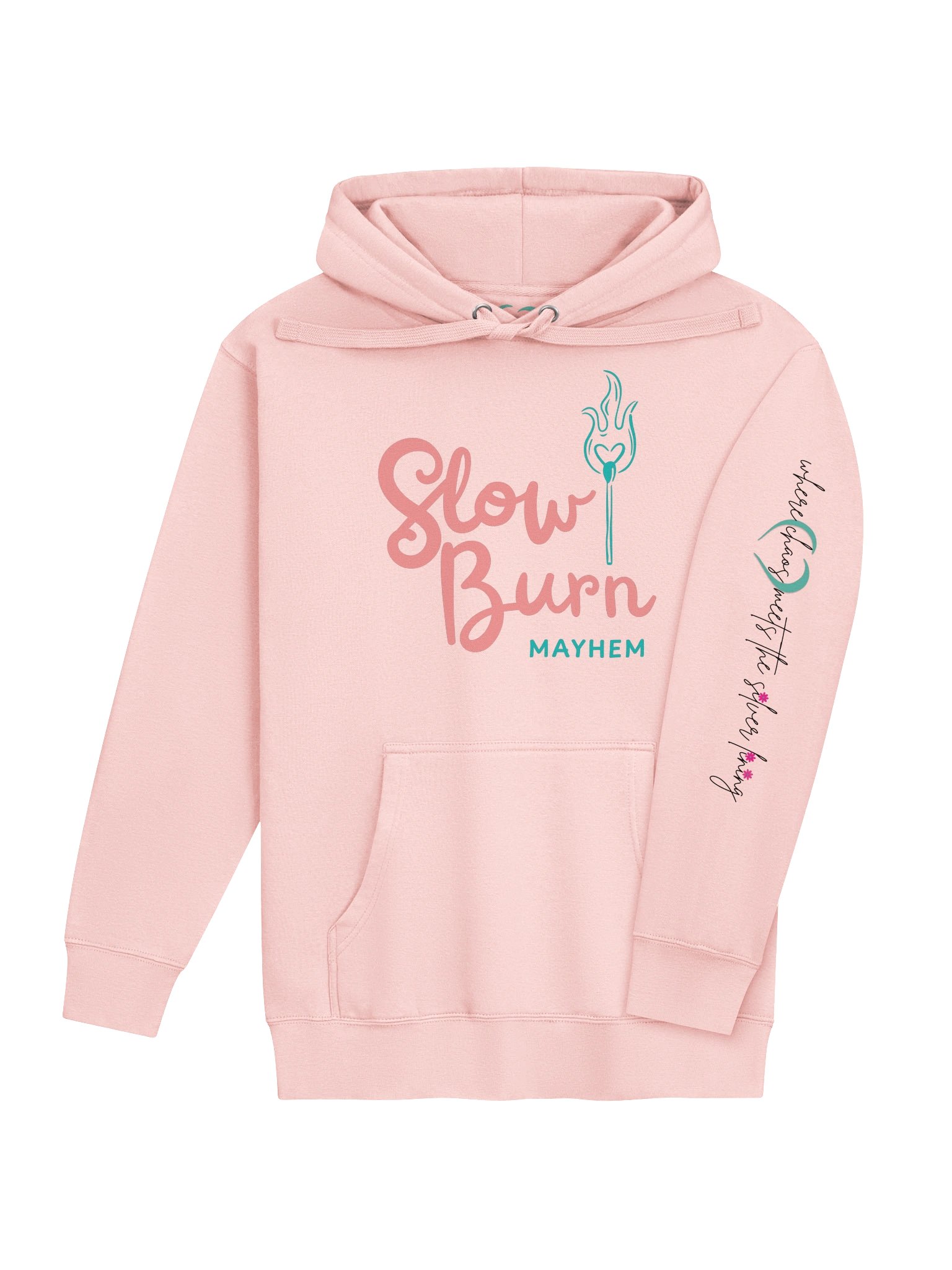 Slow Burn x Sunshine Mayhem Hoodie | Dark Logo product image (4)