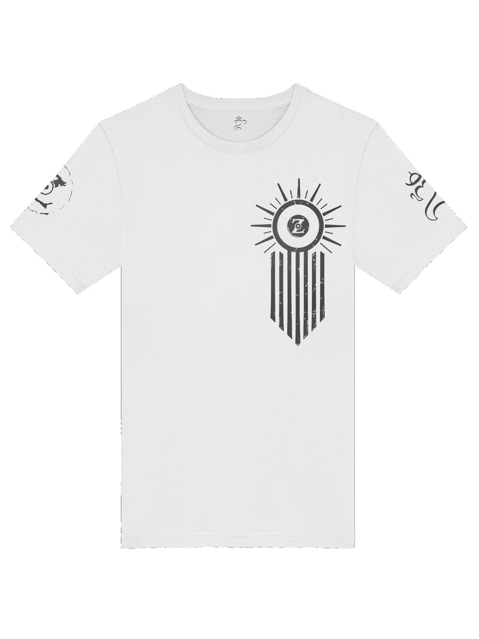 Zero Point Immersion Shirt Black on White product image (5)
