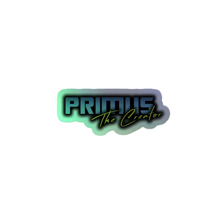 PrimusTheCreator Logo Sticker! product image (2)