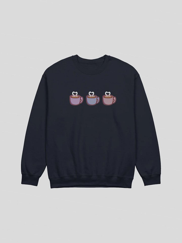 Cute & Cozy Hot Drinks Unisex Crewneck product image (2)