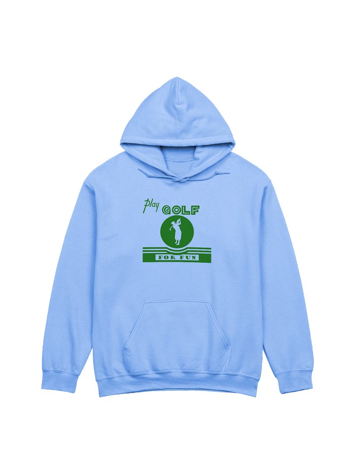 'Golf for Fun' Hoodie — Light product image (1)