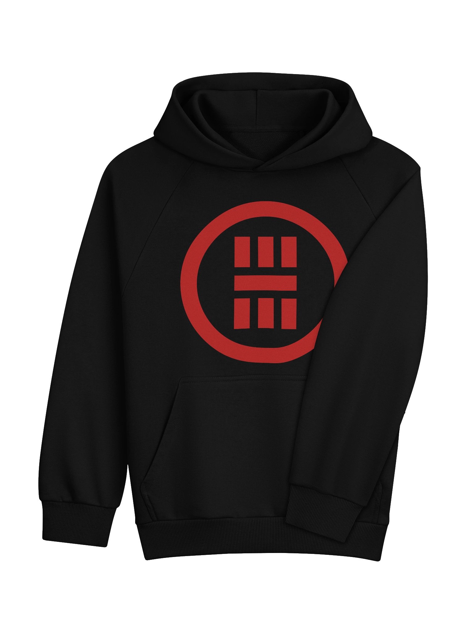NAKAMA Kamon Heavy Hoodie (red/black) product image (4)