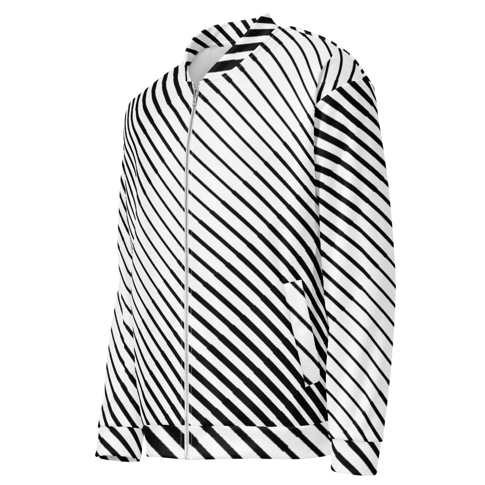 Customizable Monochrome Bomber Jacket product image (5)