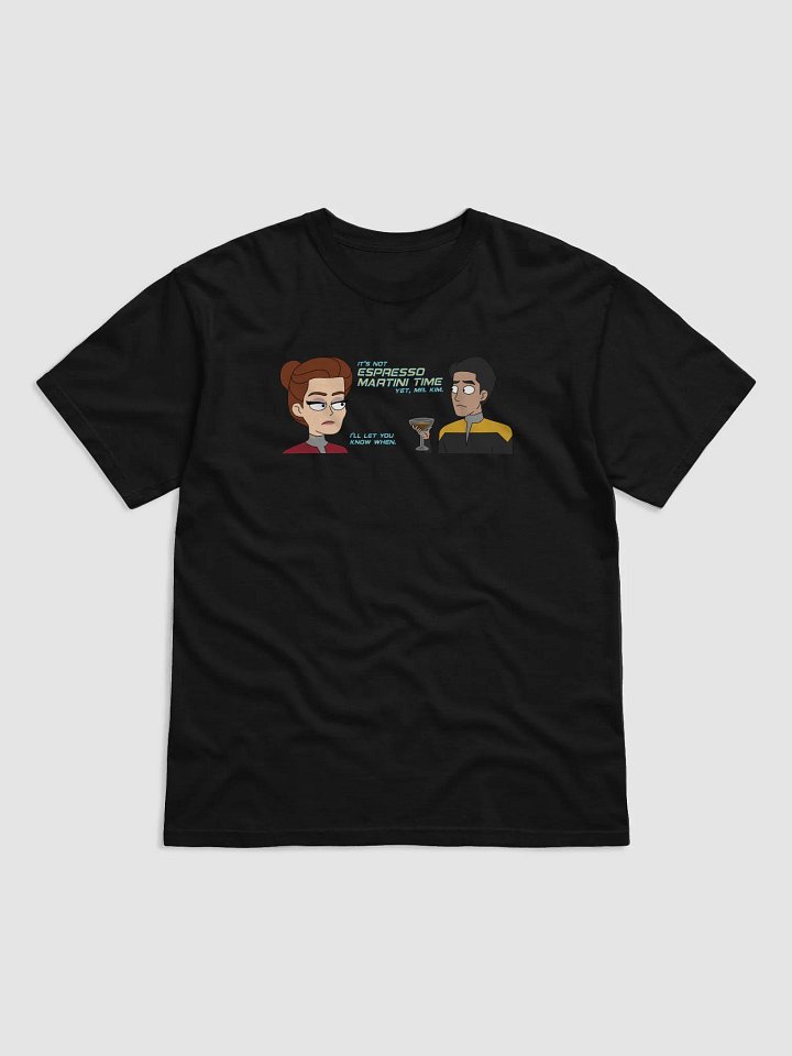 Janeway + Kim classic Voyager line, but Martini t-shirt product image (1)