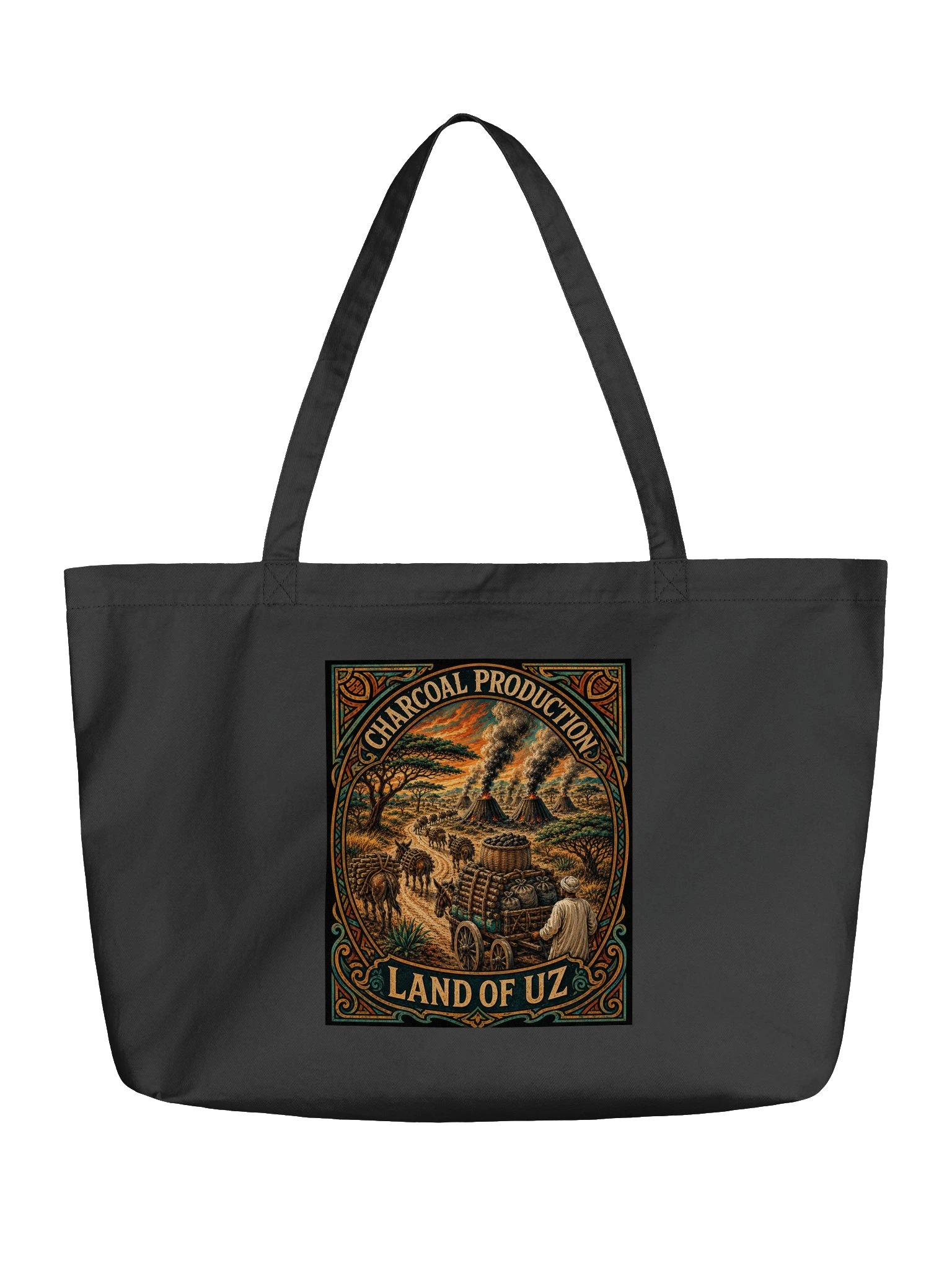 Charcoal Production Tote product image (1)