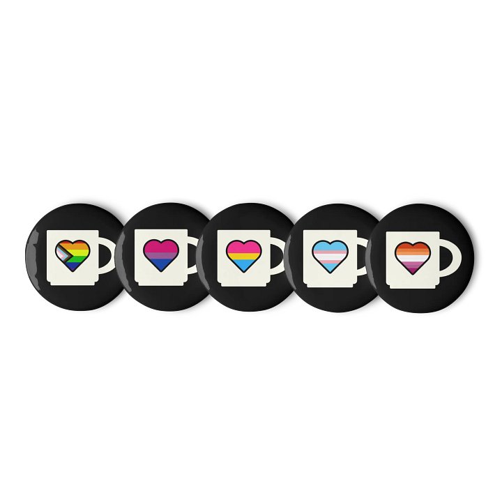 "Lil' Sasshole" Pride Buttons product image (1)