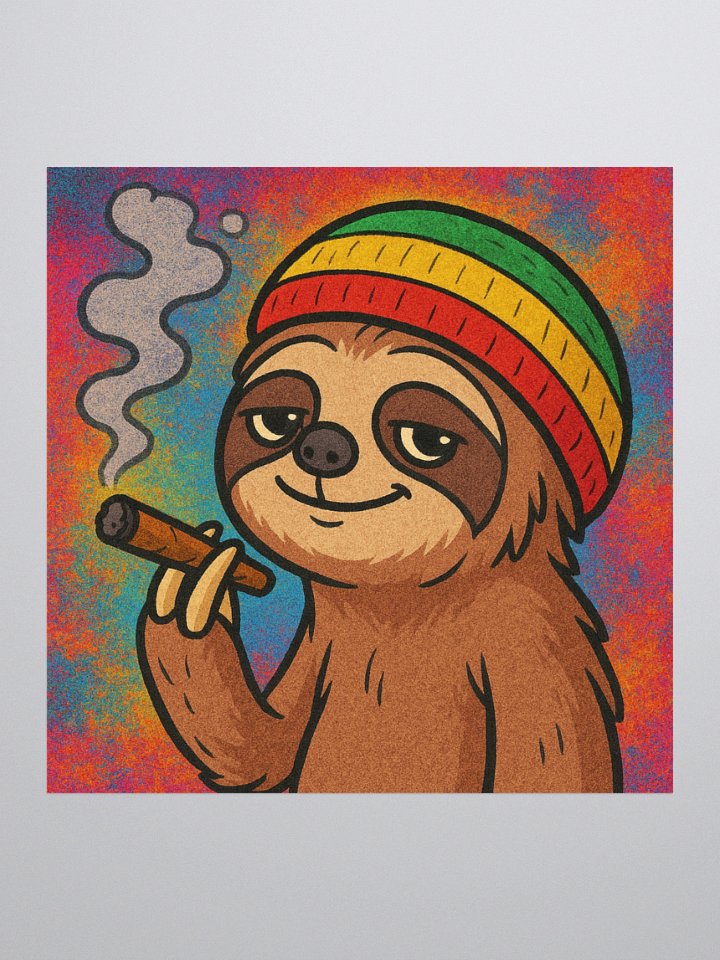 SLOTHY STICKER product image (2)