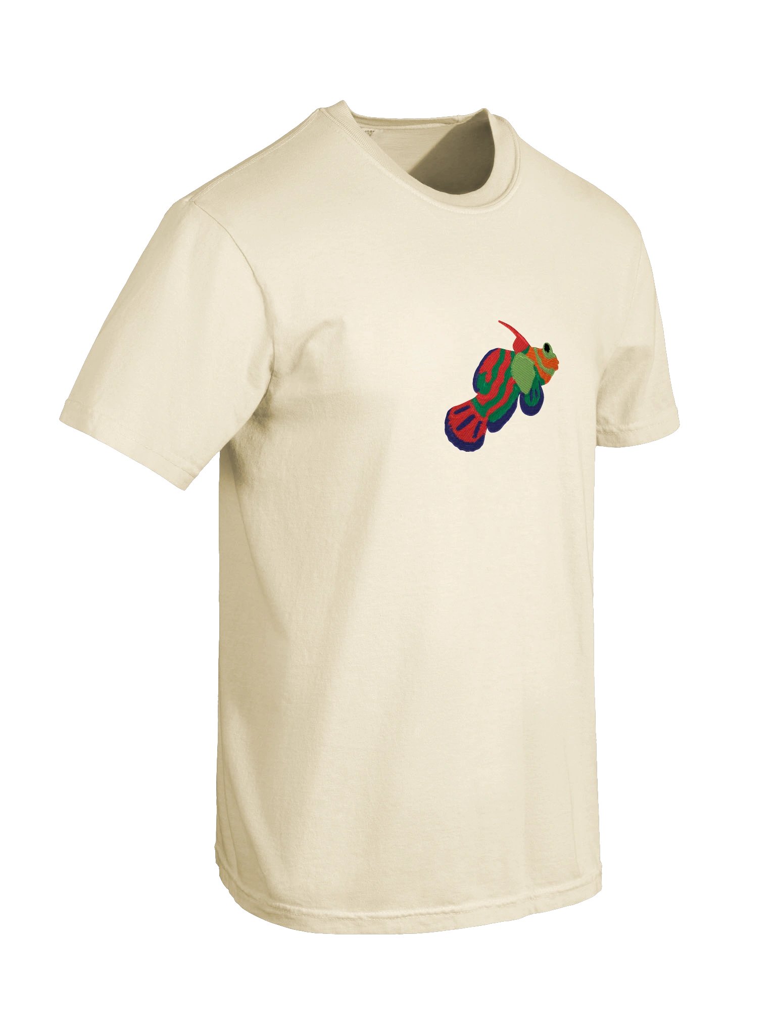 Mandarin Dragonet Embroidered Shirt | Reef Aquarium Fish Embroidery Tee | Saltwater Marine Fish Apparel product image (10)